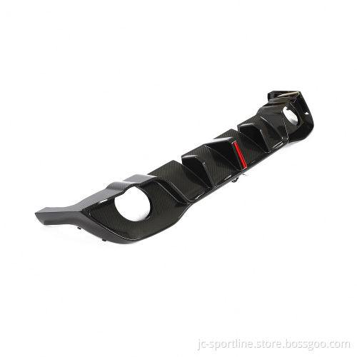 Dry Carbon Golf MK8 Rear Diffuser for VW Golf VIII 8 GTI 4-Door 2021-2023